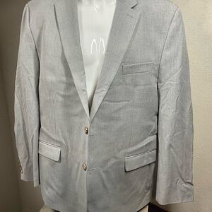 Chaps Light Gray Sport Coat